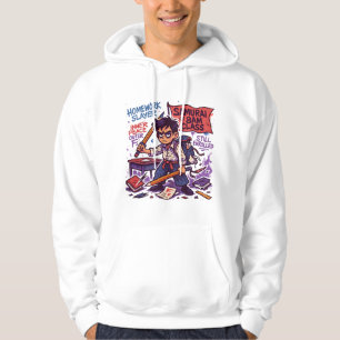 Samurai Student Back to School Hoodie