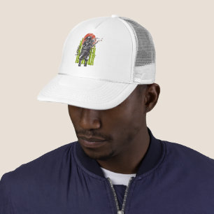 Samurai Super Warrior Design Trucker Hat