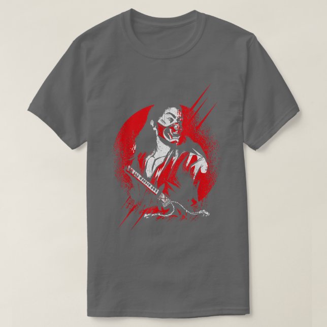 Samurai Sword Samurai T-shirt Samurai Gift (Design Front)