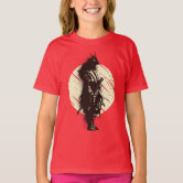 Japanese Afro Samurai Female Bushido Warrior Code Swordsmen Anime Manga  Gift Tee