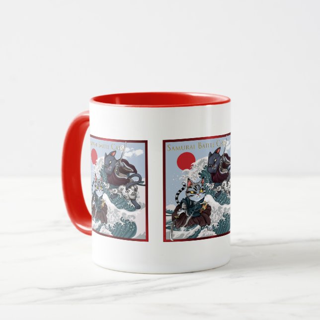 Samurai  Warrior Cats Mug (Front Left)