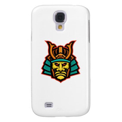 Samurai Warrior Head Mascot Galaxy S4 Case