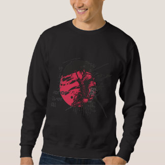 Samurai Warrior Honor Over All Japanese Art Sweats Sweatshirt