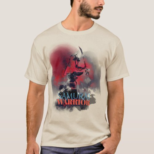 Samurai warrior illustration T_Shirt