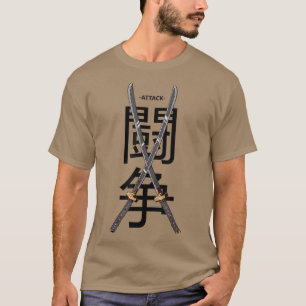 Samurai Warrior Japanese Culture Japan Ninja Sword T-Shirt