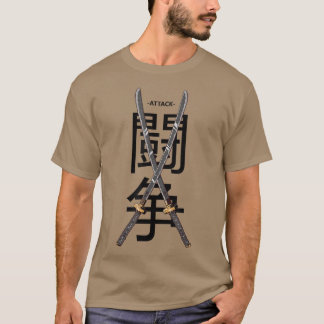 Samurai Warrior Japanese Culture Japan Ninja Sword T-Shirt
