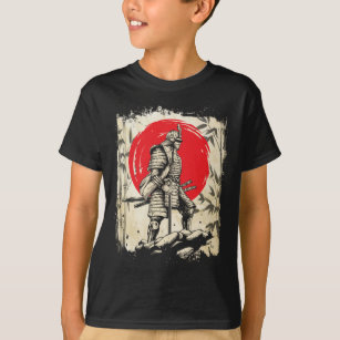 Samurai Warrior Japanese Hero Japan Swordsmen T-Shirt