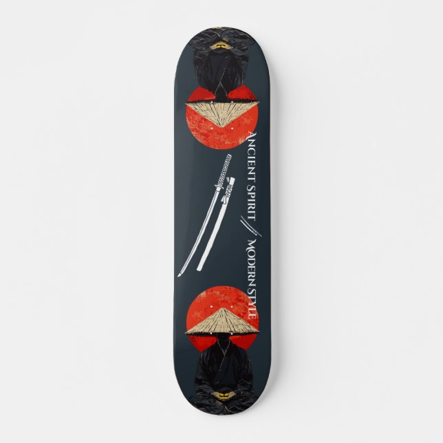 Samurai warrior Skateboard (Front)