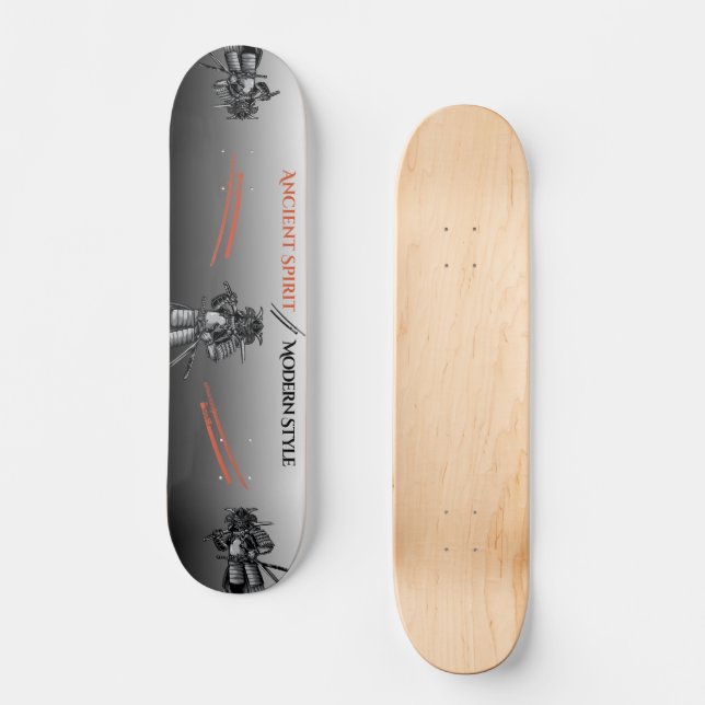 Samurai warrior Skateboard (Front)