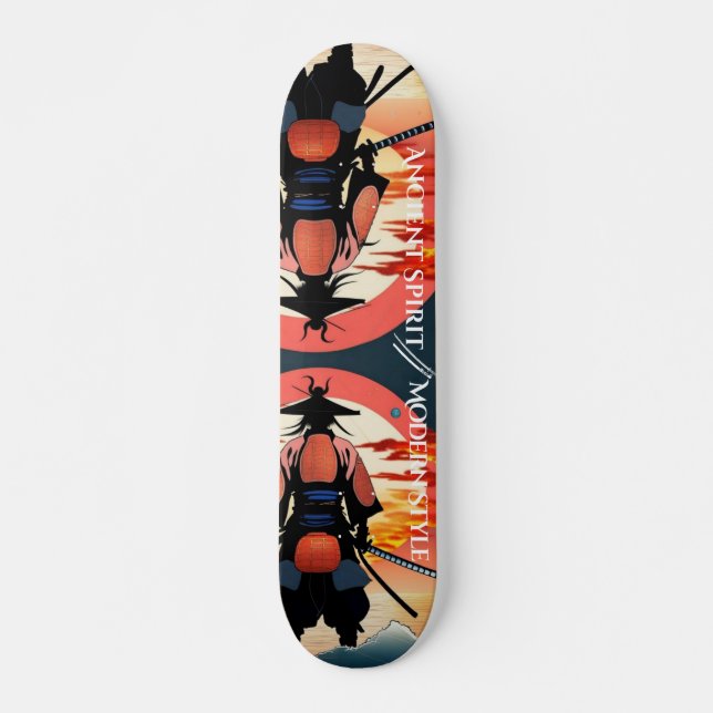 Samurai warrior Skateboard (Front)