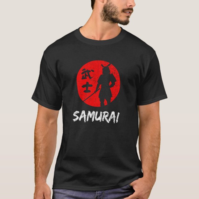 Samurai Warrior  T-Shirt (Front)