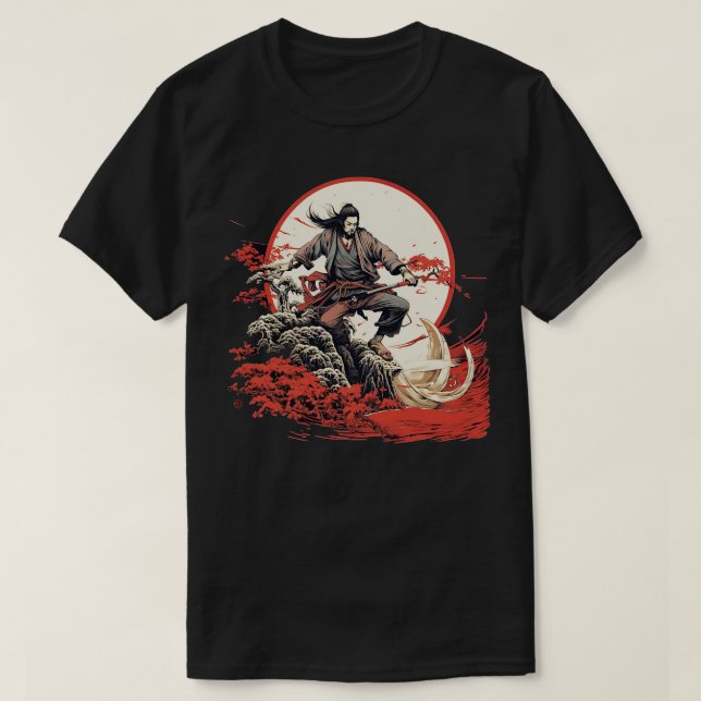 Samurai Warrior T-Shirt (Design Front)