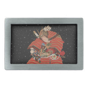 Samurai Warrior Vintage Japanese Art Belt Buckle