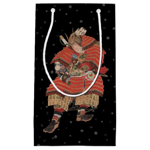 Samurai Warrior Vintage Japanese Art Small Gift Bag