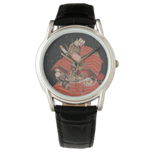Samurai Warrior Vintage Japanese Art Watch