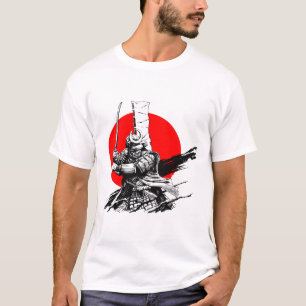 samurai warrior with sword T-Shirt