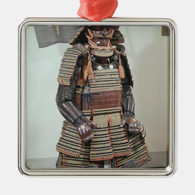 Samurai Warrior's Armour Metal Ornament (Front)