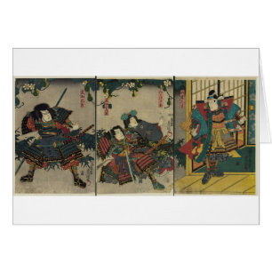 Samurai Warriors circa 1850 JAPAN Cards
