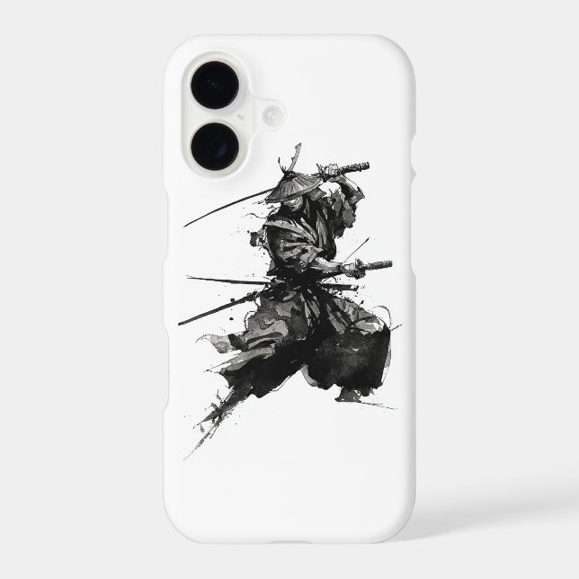 Samurai with Sword Case-Mate iPhone Case (Back)