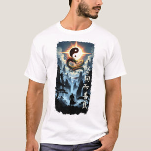 Samurai - Yin and Yang T-Shirt