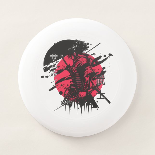 Samuri Style Wham-O Frisbee (Front)