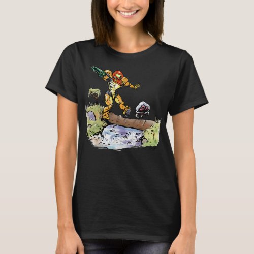 Samus and Metroid Classic T Shirt