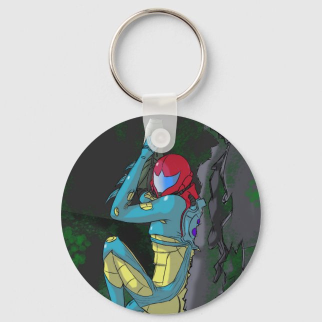 Samus fusion suite keychain (Front)
