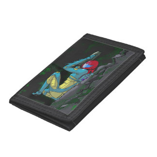 Samus fusion suite tri-fold wallet