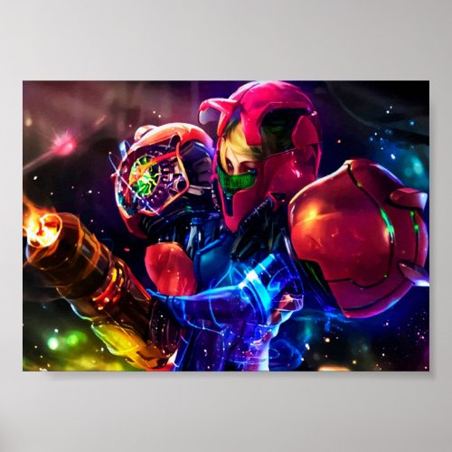 Samus Metroid Poster