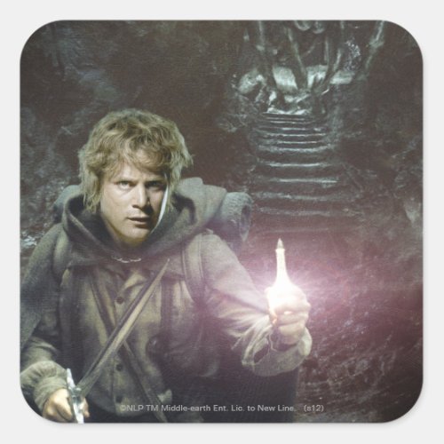 Samwise and SHELOB Square Sticker