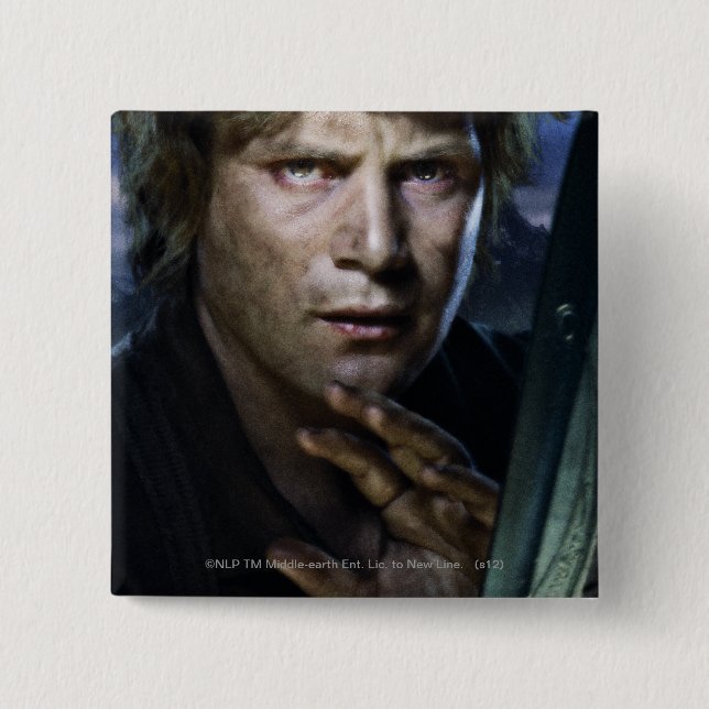 Samwise Pinback Button (Front)