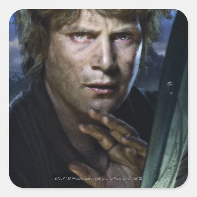Samwise Square Sticker (Front)