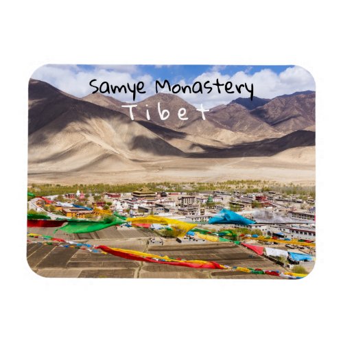 Samye monastery aerial view _ Tibet Asia Magnet