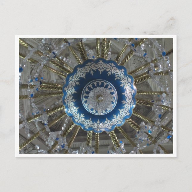san agustin chandelier postcard (Front)