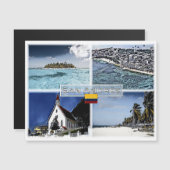 San Andres - Colombia - Mosaic - (Front/Back)