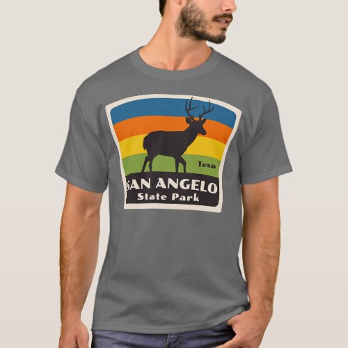 San Angelo State Park Texas Roaming Deer T_Shirt