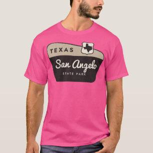 San Angelo State Park Texas Welcome Sign T-Shirt