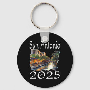San Antonio 2025 Matching Family Vacation Group Ge Keychain