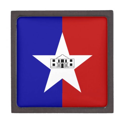 San Antonio City Flag Premium Gift Box