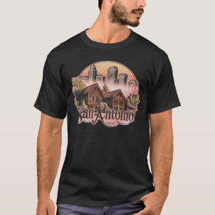 San Antonio City Texas USA T-Shirt