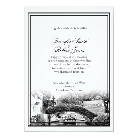 San Antonio Destination Wedding Invitation
