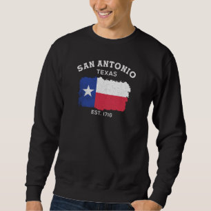 San Antonio est 1718 Design for proud San Antonian Sweatshirt