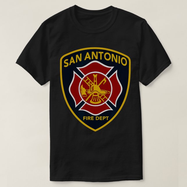 San Antonio Fire Department  T-Shirt (Design Front)