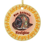 San Antonio Firefighter  ornament