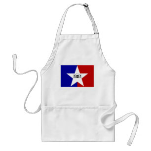 San Antonio Flag Adult Apron