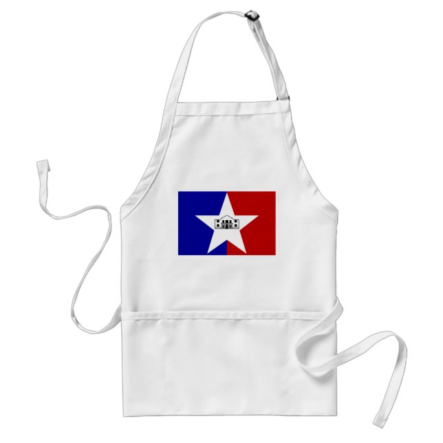 San Antonio Flag Adult Apron (Front)