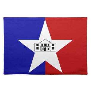 San Antonio Flag American MoJo Placemat