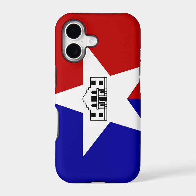 San Antonio Flag Iphone Case (Back)