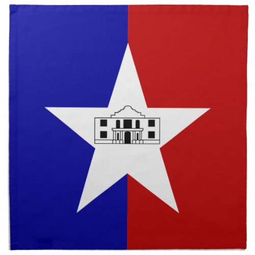 San Antonio Flag MoJo Napkin