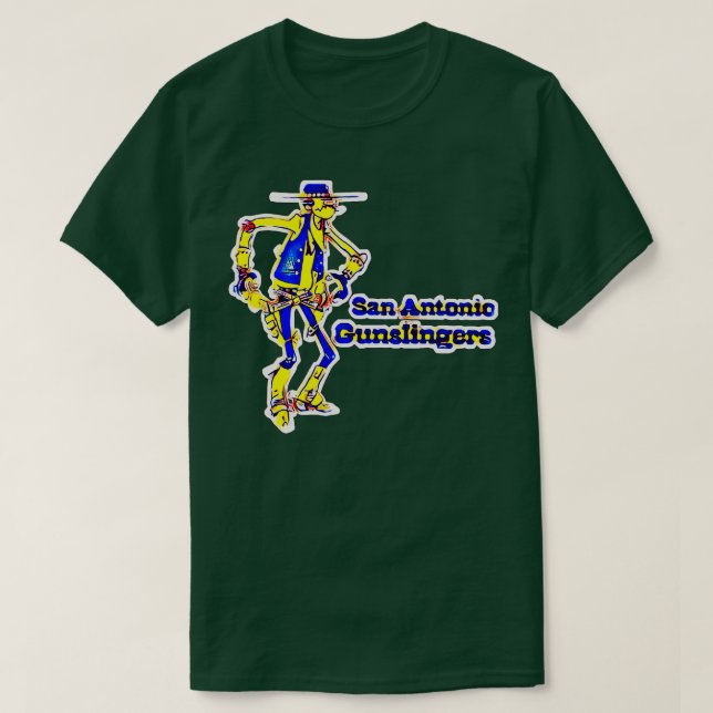 San Antonio Gunslingers T-Shirt (Design Front)